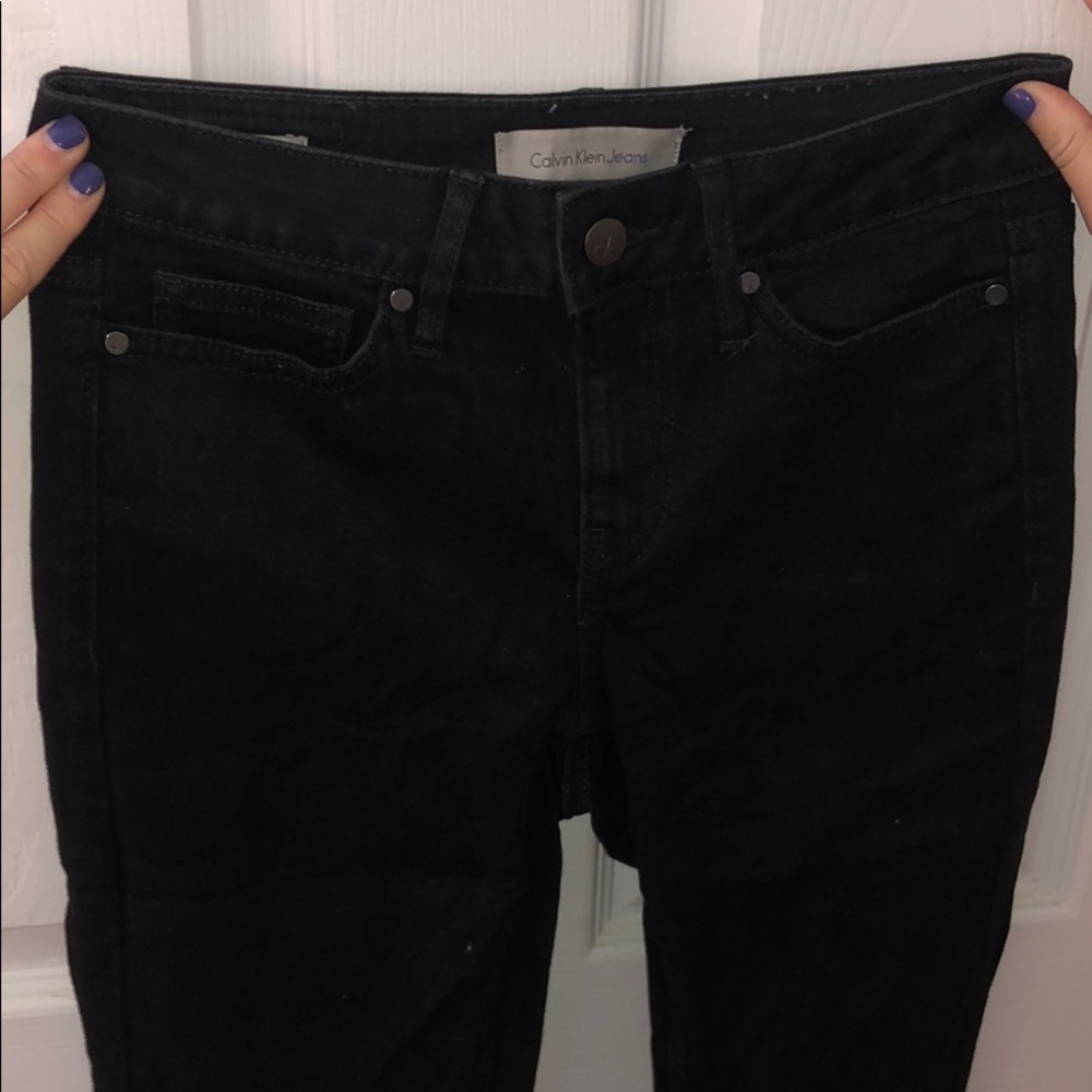 Calvin Klein black jeans